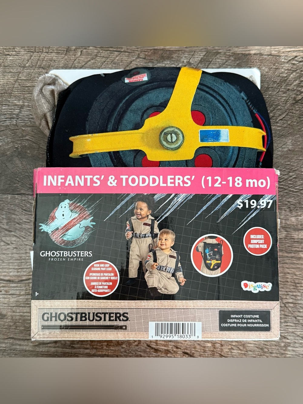 NWT Ghostbusters Frozen Empire Baby Halloween Costume 12-18 Months Disguise
